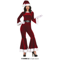 Elegante Winter-Weihnachtsfrau Damenkostüm