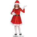 Winterzauber Claus Kostüm für Mädchen