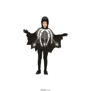 Op deze afbeelding zie je een Kostuums, van het merk Guirca. Spider Skelet Glow In The Dark Kind Kostuum