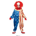 Mörderischer USA Clown Kostüm für Kinder