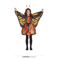 Frei Wie Ein Schmetterling Orange Kostüm für Mädchen
