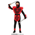 Tödlicher Kobra Ninja Ka Ching Kostüm für Kinder