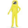 Sonniger Gelber Astronaut Unisex Kostüm