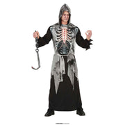 Op deze afbeelding zie je een Kostuums, van het merk Guirca. Geketend En Getekend Voor Het Leven Reaper Man Kostuum