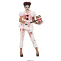 Blutige Horror Killer Clown Damenkostüm