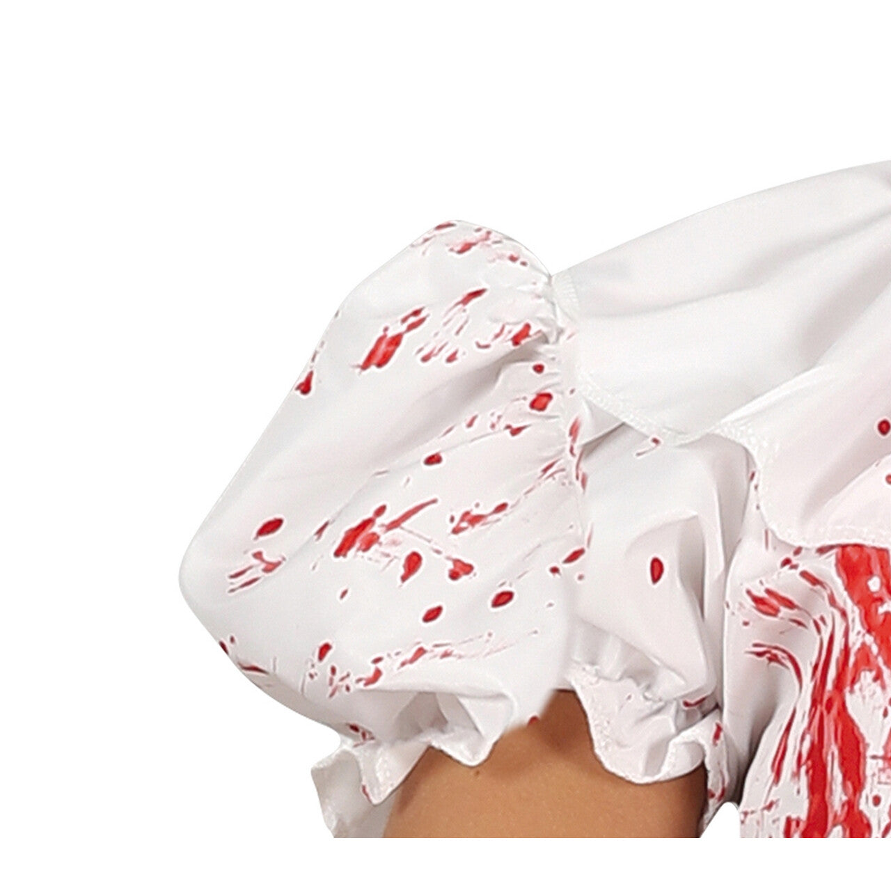 Op deze afbeelding zie je een Kostuums, van het merk Guirca. Bloody Bloed Horror Killer Clown Vrouw Kostuum