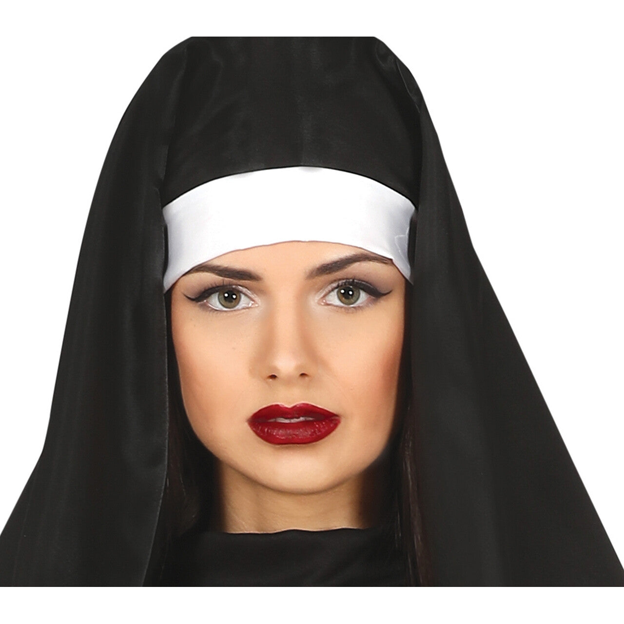 Op deze afbeelding zie je een Kostuums, van het merk Guirca. Vrome En Toegewijde Non Maria Magdatlenen Vrouw Kostuum