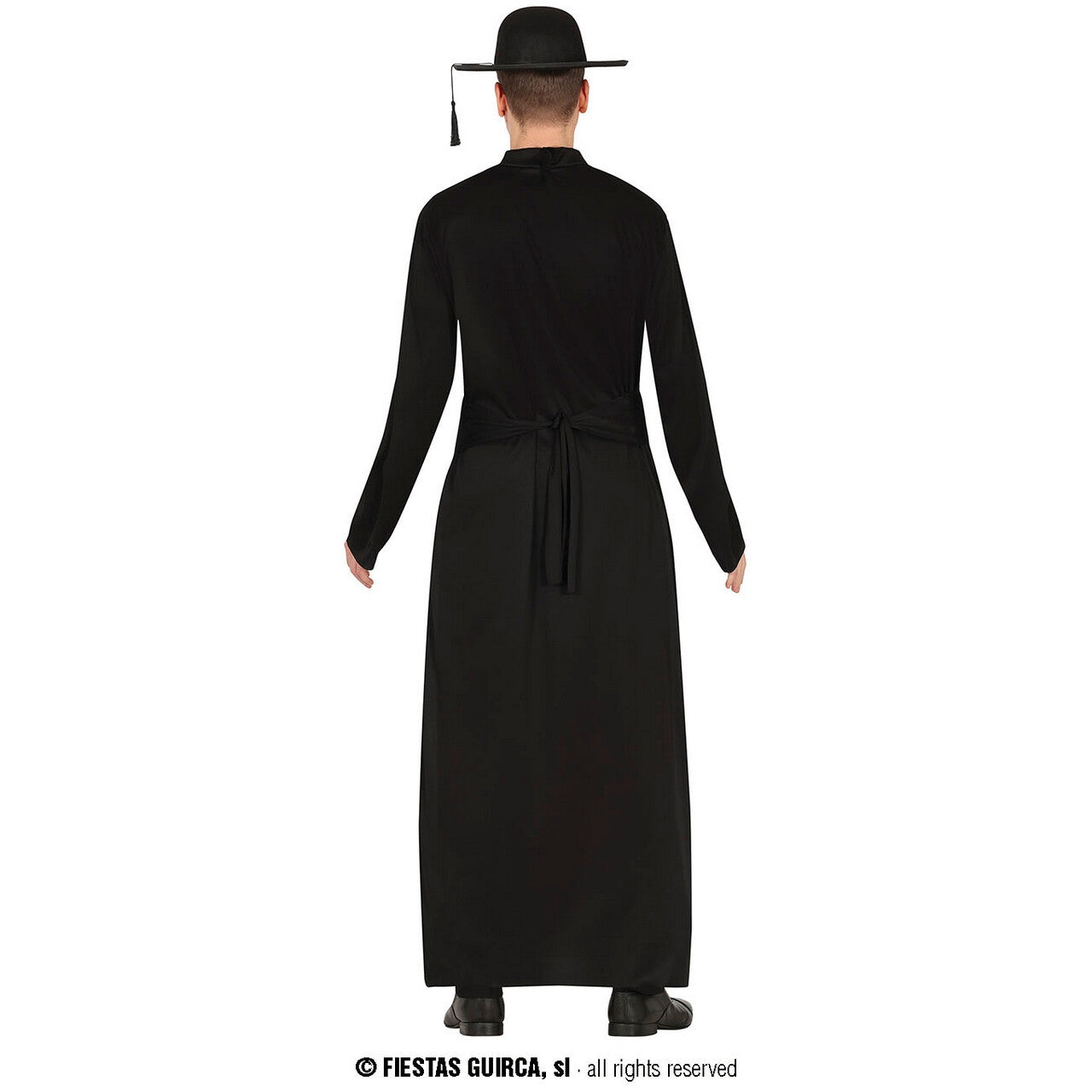 Op deze afbeelding zie je een Kostuums, van het merk Guirca. Door De Duivel Ondergekotste Priester Man Kostuum