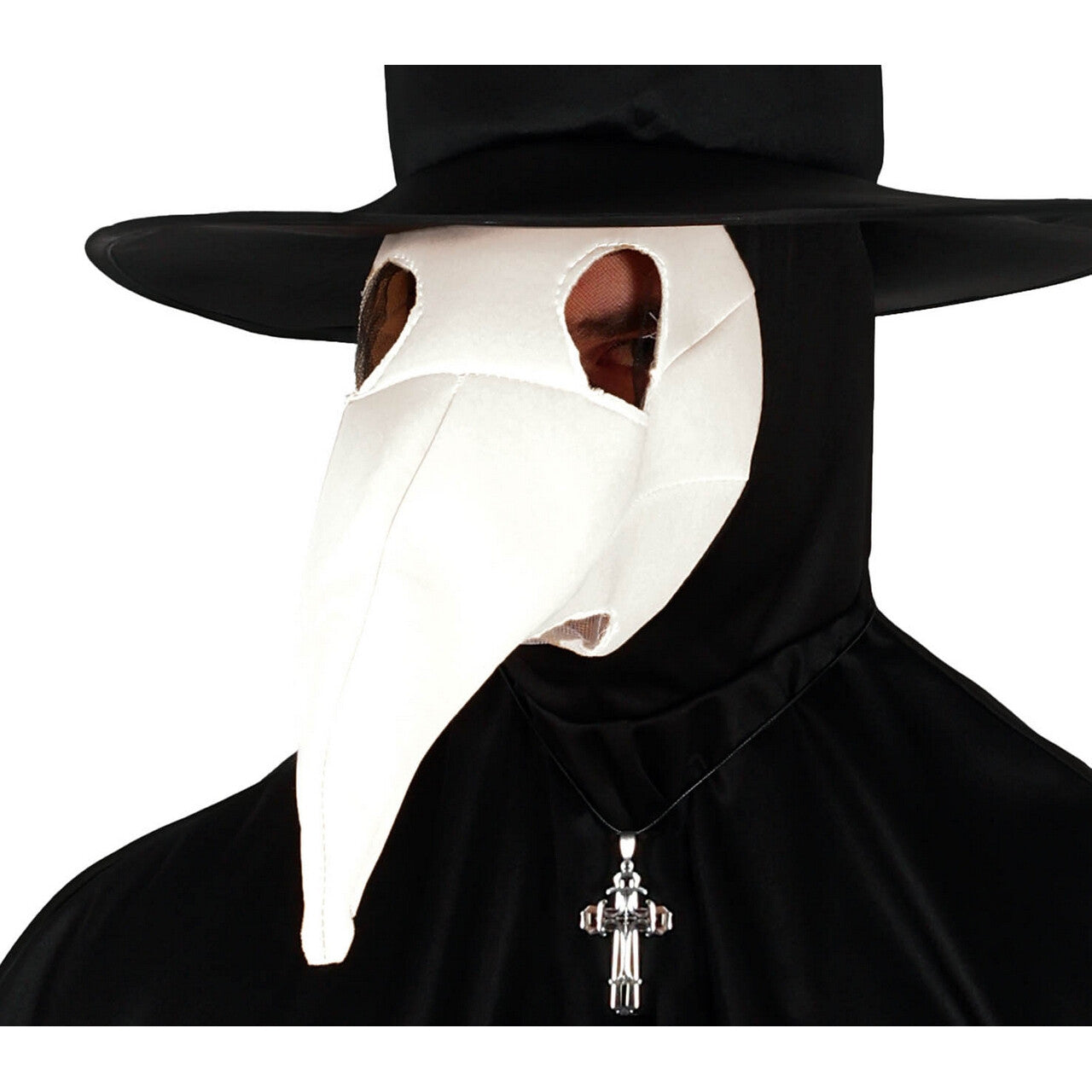 Op deze afbeelding zie je een Kostuums, van het merk Guirca. Helende Pest Dokter Man Kostuum