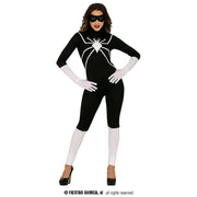 Op deze afbeelding zie je een Kostuums, van het merk Guirca. Heldin Dark Spiderlady Vrouw Kostuum