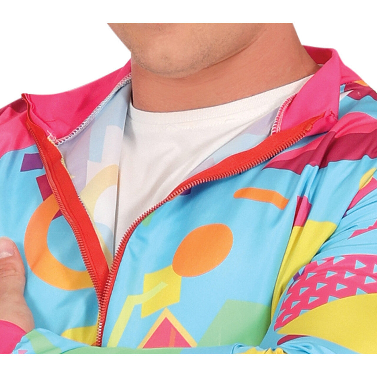 Op deze afbeelding zie je een Kostuums, van het merk Guirca. 90s Fresh Dude Tracksuit Man Kostuum
