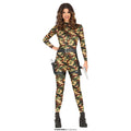 Gefährliche Camille Camo Damenkostüm