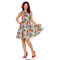 Fröhliches Hawaii-Party Kleid Damen