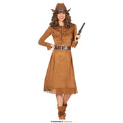 Op deze afbeelding zie je een Kostuums, van het merk Guirca. Classy Western Country Lady Vrouw Kostuum