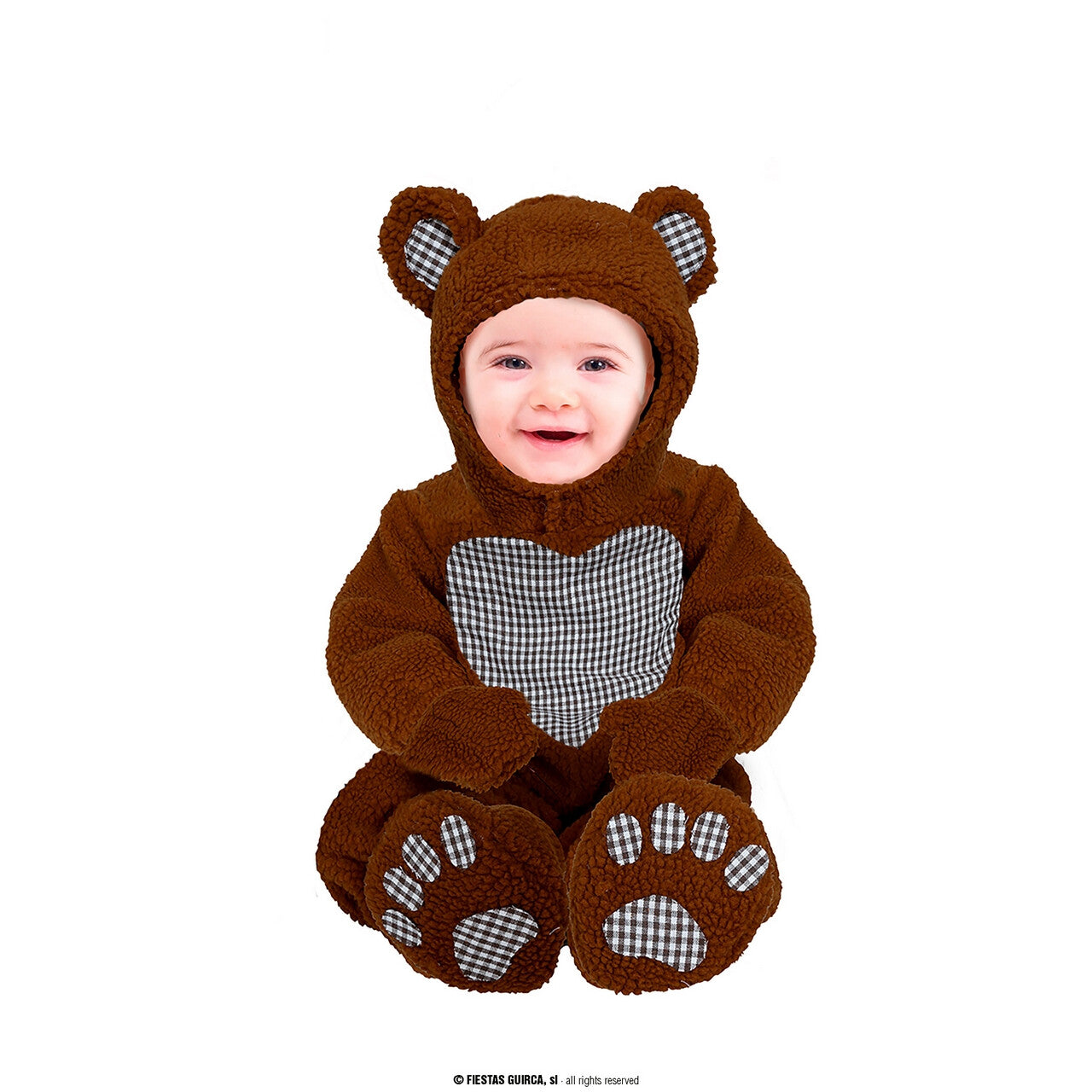 Op deze afbeelding zie je een Kostuums, van het merk Guirca. Om Te Knuffelen Teddy De Beer Kind Kostuum