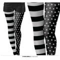 Halloween Strumpfhose Mit Totenköpfen