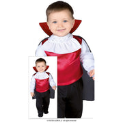 Op deze afbeelding zie je een Kostuums, van het merk Guirca. Mini Vampier Zondertand Jongen Kostuum