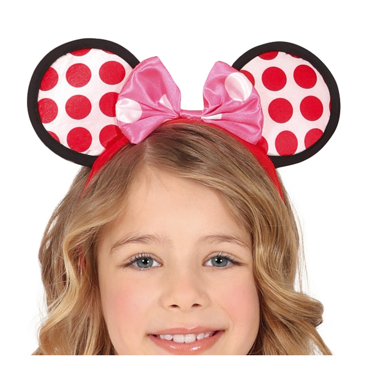 Op deze afbeelding zie je een Kostuums, van het merk Guirca. Pretty Pinky Mouse Meisje Kostuum