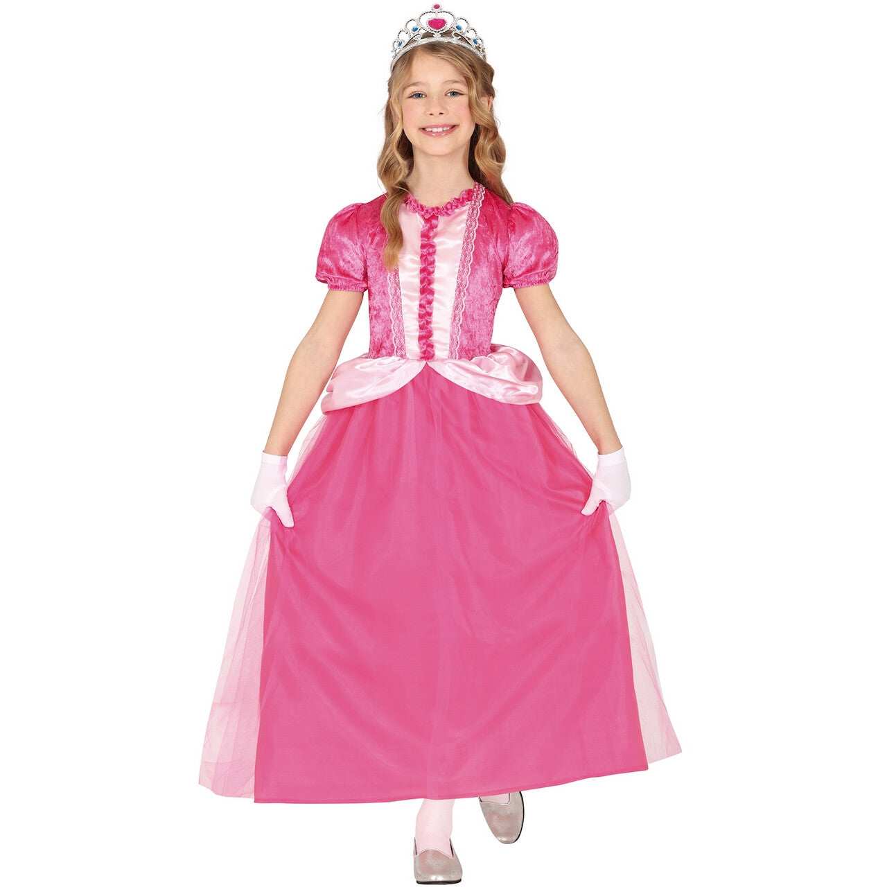 Op deze afbeelding zie je een Kostuums, van het merk Guirca. Princess Pinkalientje Meisje Kostuum