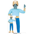 Blauer Lampengeist Kostüm für Kinder