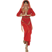 Op deze afbeelding zie je een Kostuums, van het merk Guirca. Indiase Danseres Priya Vrouw Kostuum