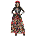 Mexikanische Catrina Tag Der Toten Damenkostüm