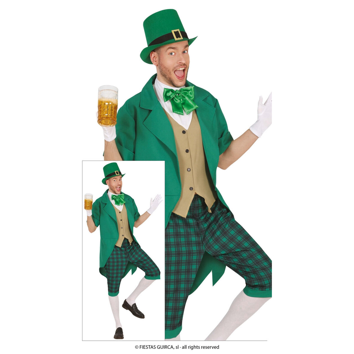 St. Patricks Glücksbringer Herrenkostüm ==> Fasching 365! – Feestkleding365