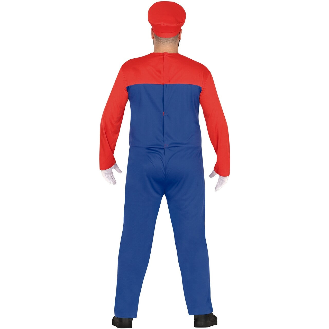 Op deze afbeelding zie je een Kostuums, van het merk Guirca. Oh No Its Mario Man Kostuum