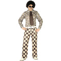70er Retro Groove Brady Herrenkostüm