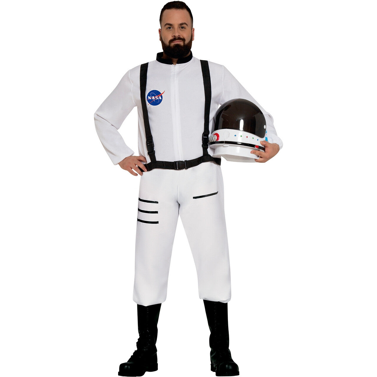 Op deze afbeelding zie je een Kostuums, van het merk Guirca. Heelal Verkenner Astronaut Arnold Man Kostuum