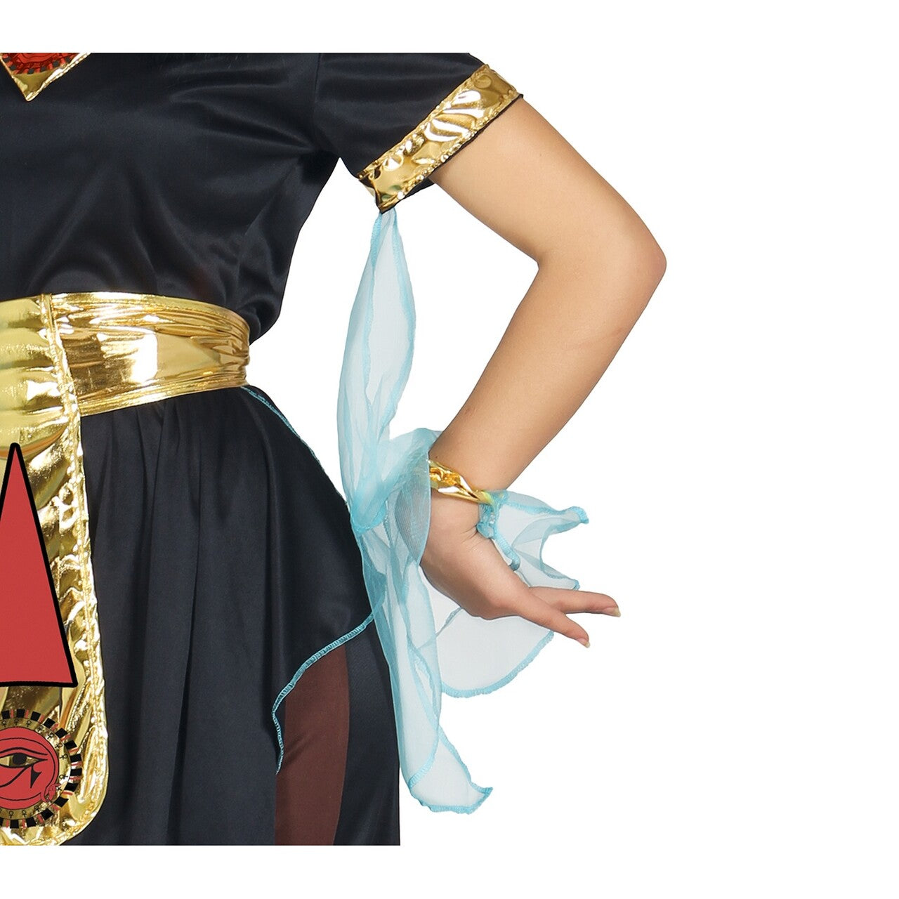 Op deze afbeelding zie je een Kostuums, van het merk Guirca. Nefertiti Koningin Van Het Oude Egypte Vrouw Kostuum