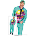 80er Jahre Trainingsanzug Miami Sunset Unisex Kostüm