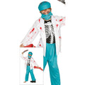 Zombie Doktor Blutlust Kostüm für Kinder