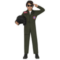 Kampfpilot Air Force 100 Kostüm für Jungen