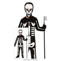 Halloween-Skelett Nachtleben Kostüm für Kinder