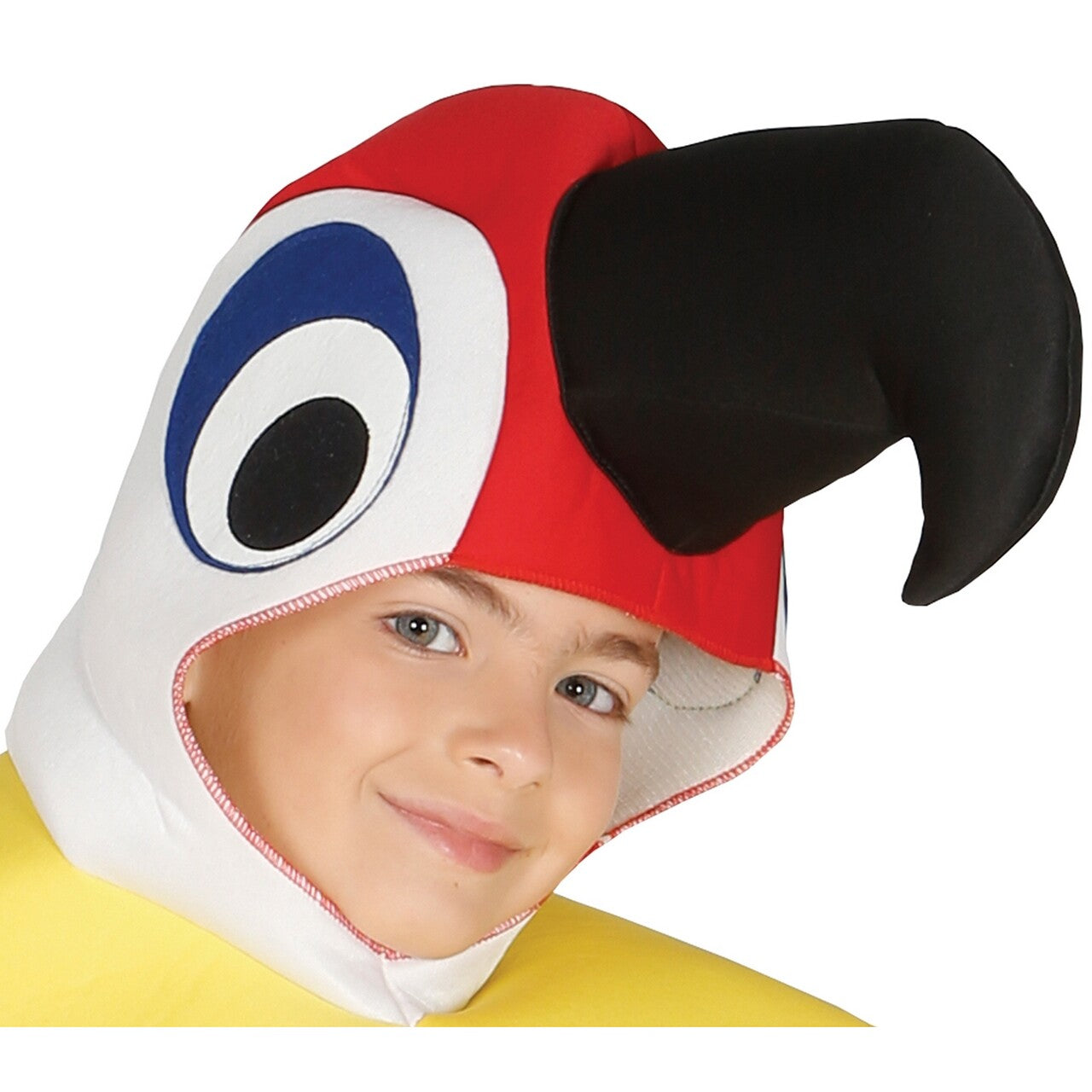 Op deze afbeelding zie je een Kostuums, van het merk Guirca. Pratende Papegaai Coco Kind Kostuum