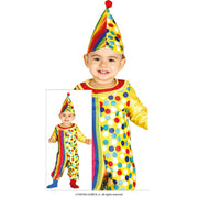 Op deze afbeelding zie je een Kostuums, van het merk Guirca. Ballorige Baby Clown Balloe Kind Kostuum