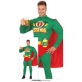 Mega Superheld Biermann Herrenkostüm
