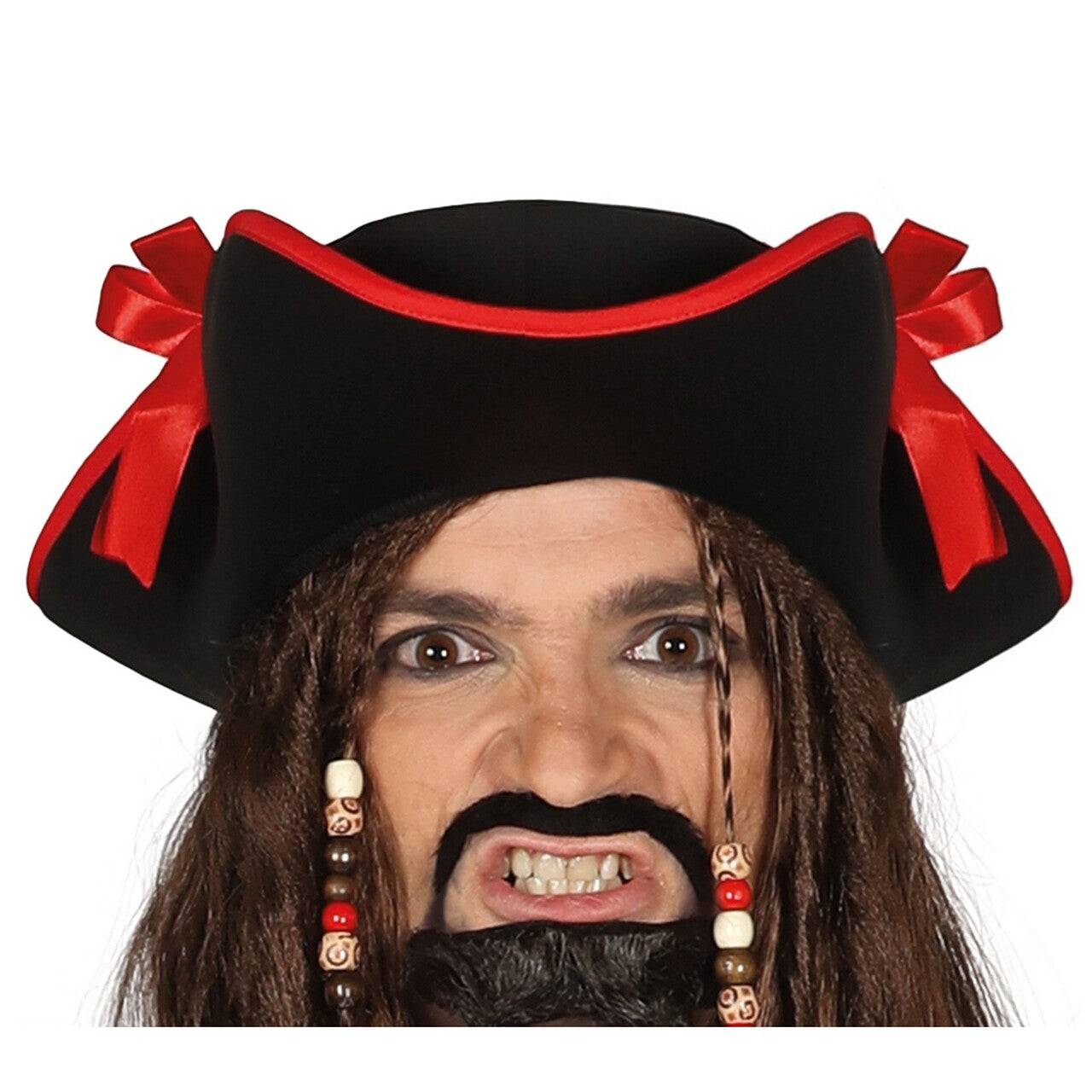 Op deze afbeelding zie je een Kostuums, van het merk Guirca. Piraat Fearless Jake Man Kostuum