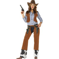 Wilder Westen Cowgirl Kostüm Damen