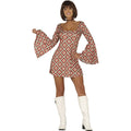 Super 70er Jahre Kleid Damen