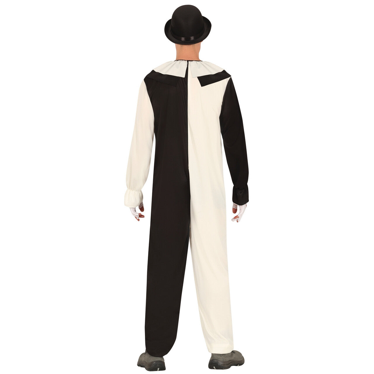 Op deze afbeelding zie je een Kostuums, van het merk Guirca. Terror Mime Clown Man Kostuum