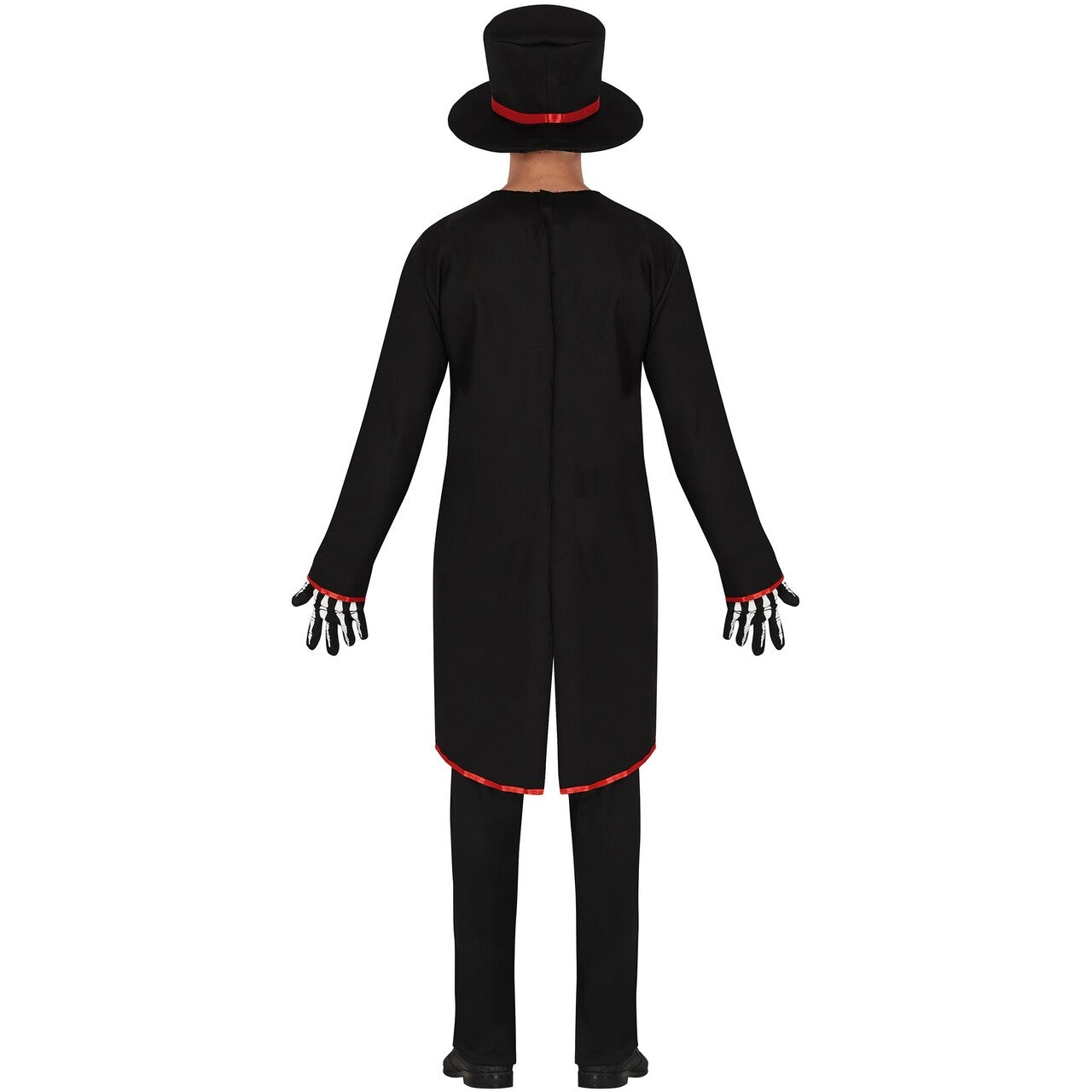 Op deze afbeelding zie je een Kostuums, van het merk Guirca. Elegante Mr Skinny Bones Man Kostuum
