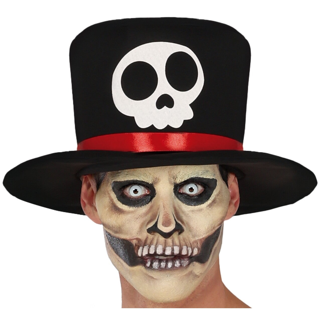 Op deze afbeelding zie je een Kostuums, van het merk Guirca. Elegante Mr Skinny Bones Man Kostuum