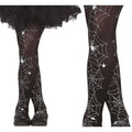 Spinnennetz Strumpfhose