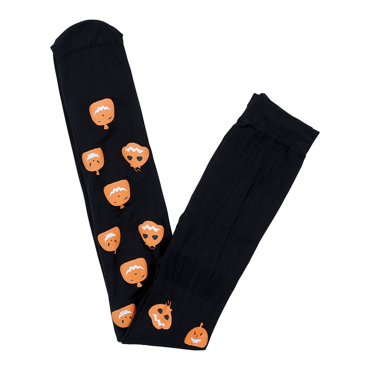 Op deze afbeelding zie je een Accessoires, van het merk Guirca. Lachende Pompoenen Panty