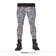 Op deze afbeelding zie je een Kostuums, van het merk Guirca. Rocker Broek Zebra Man