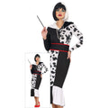 Chic à La Cruella Damenkostüm