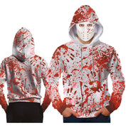 Op deze afbeelding zie je een Kostuums, van het merk Guirca. Hoodie Bloody Killer Unisex