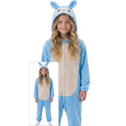 Op deze afbeelding zie je een Kostuums, van het merk Guirca. Nepbubu Onesie Blauw Kind Kostuum